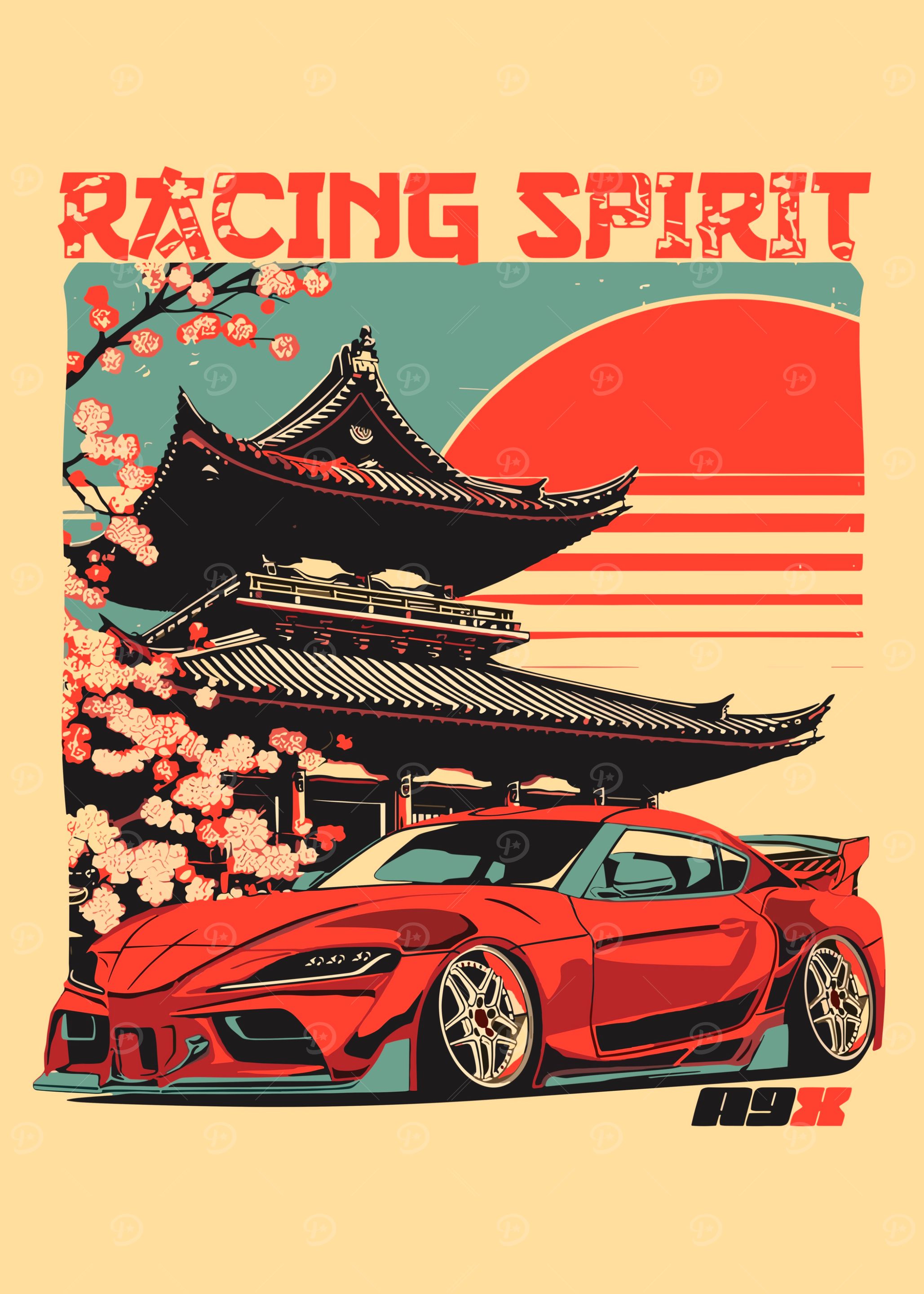 Racing Spirit - Japanese Car