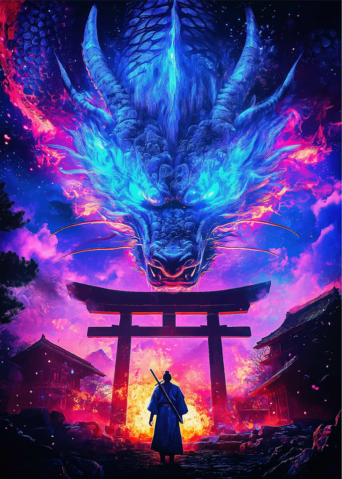 Samurai and Dragon