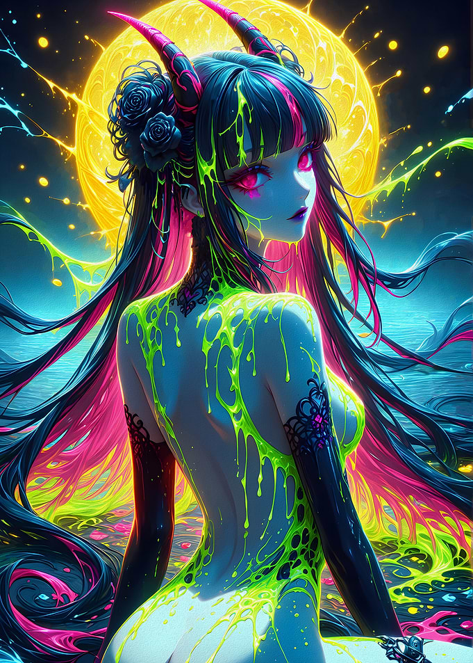 Neon Demon Girl