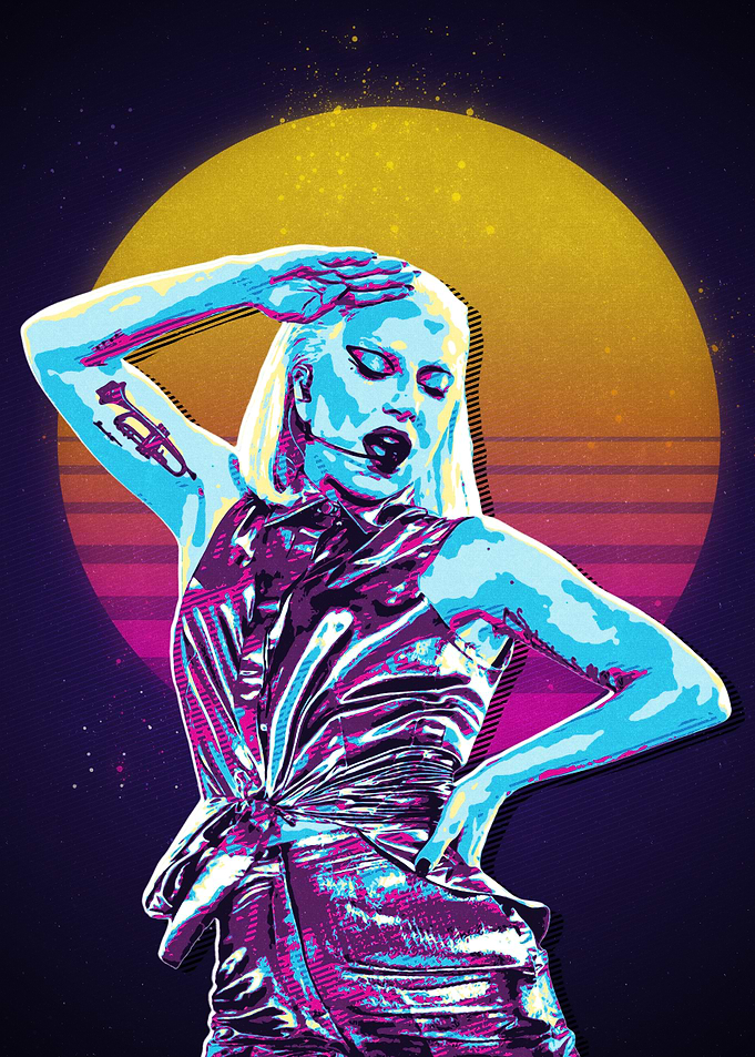 Lady Gaga Retro