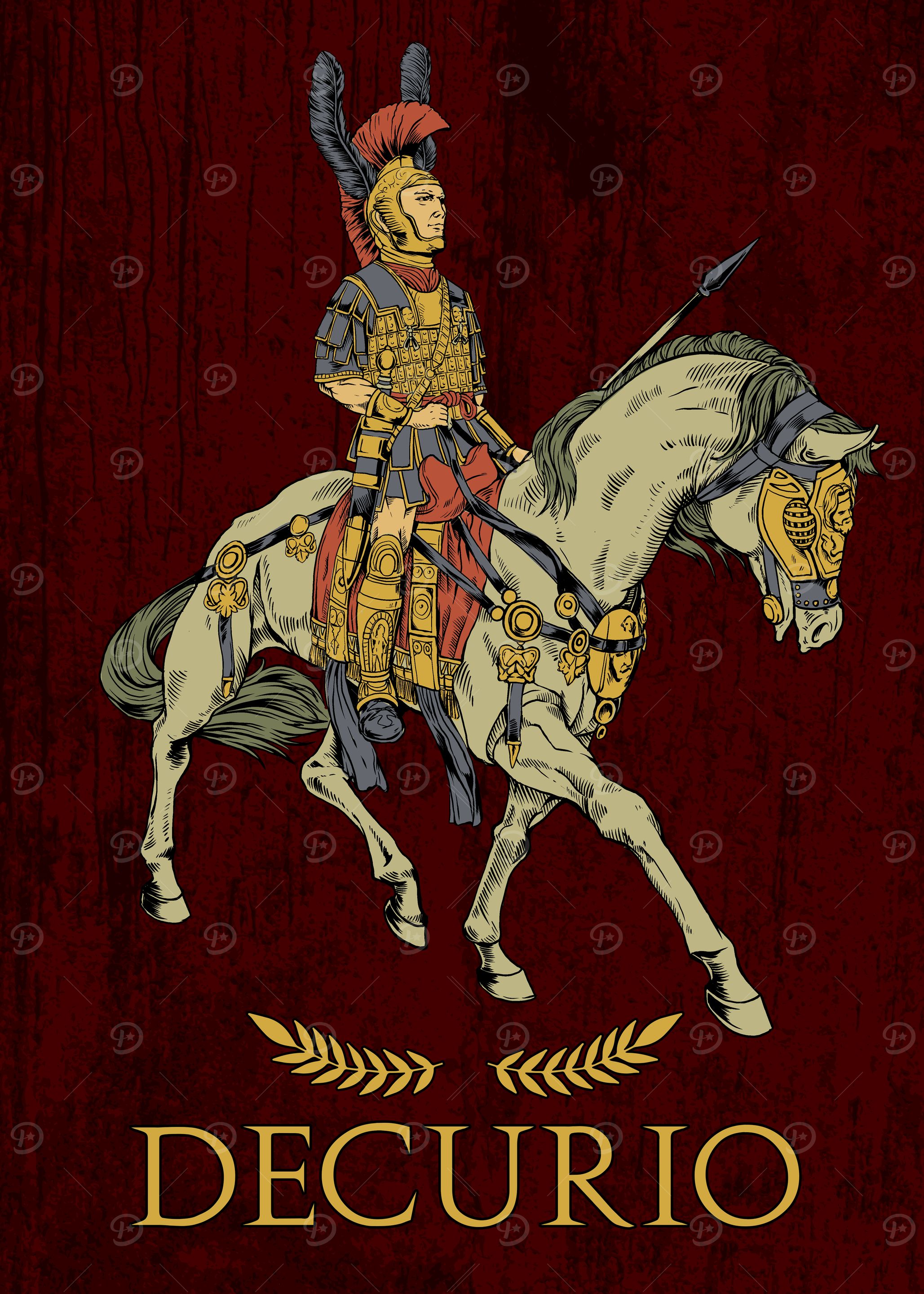 Decurio - Roman Centurion on Horseback