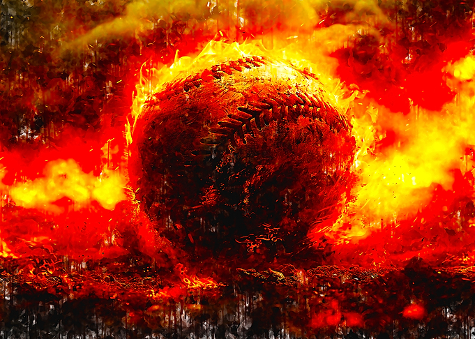 Fiery Baseball