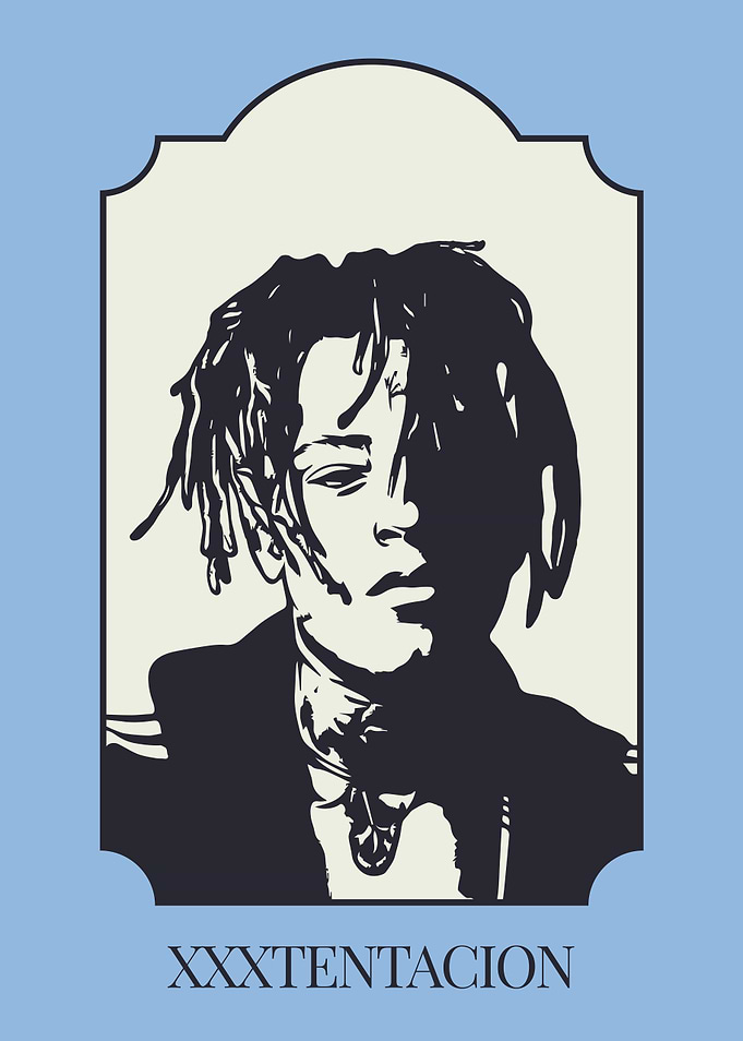 XXXTentacion Portrait