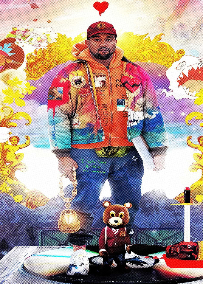 Kanye west rapper hip hop