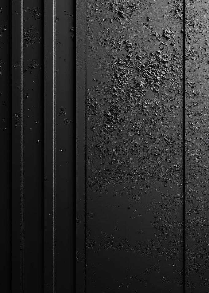 Black Textured Surface
