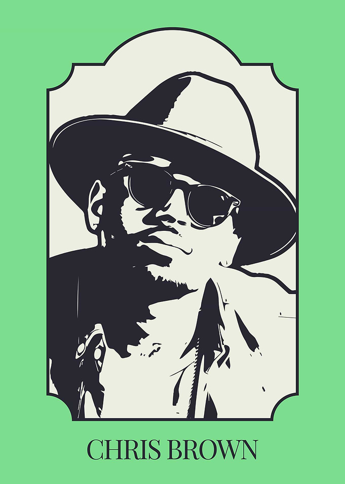 Chris Brown Portrait