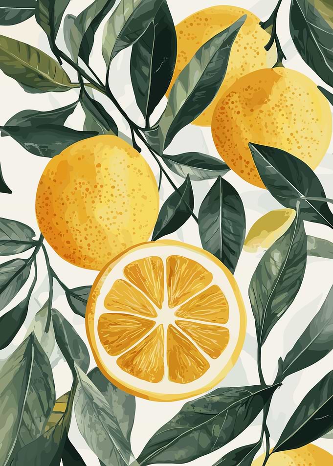 Lemon Branch Illustration