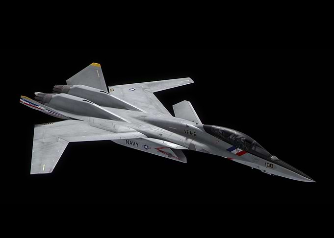 Futuristic Fighter Jet