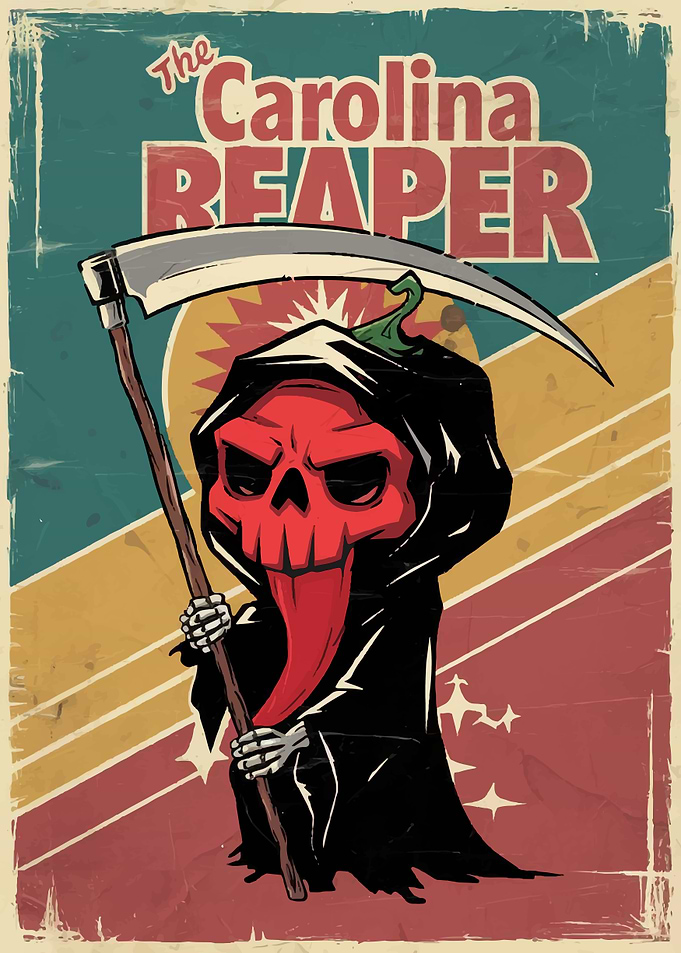 Carolina Reaper Poster
