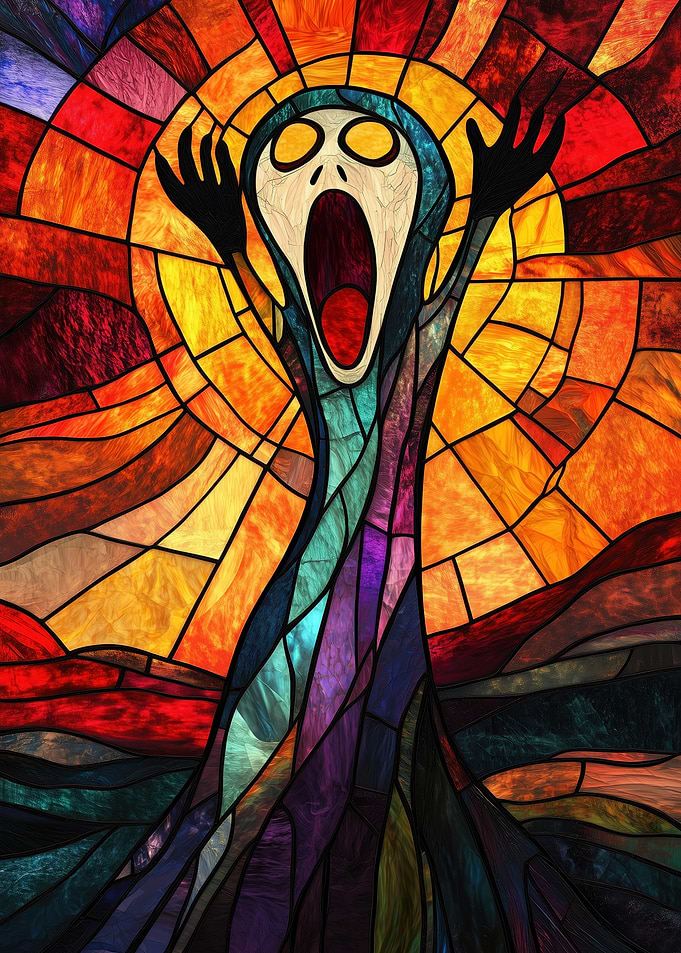 Scary Face Scream