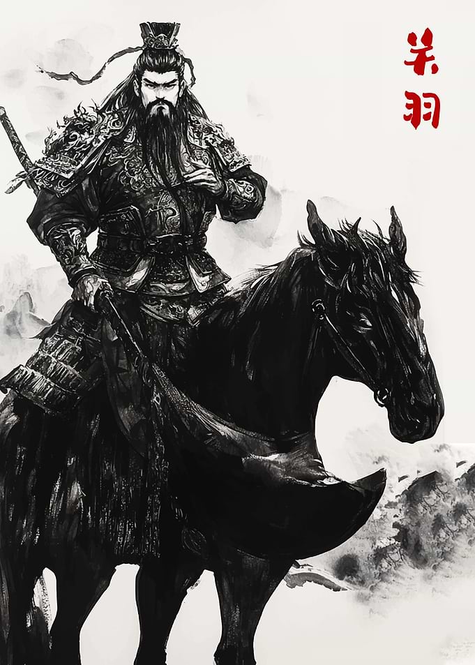 Guan Yu on Horseback