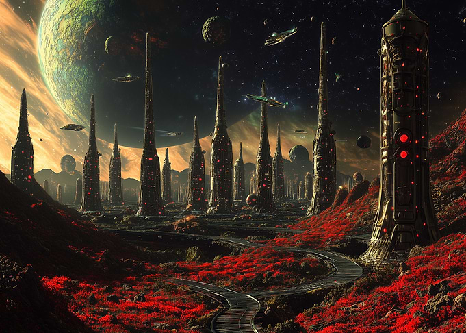 Alien Cityscape