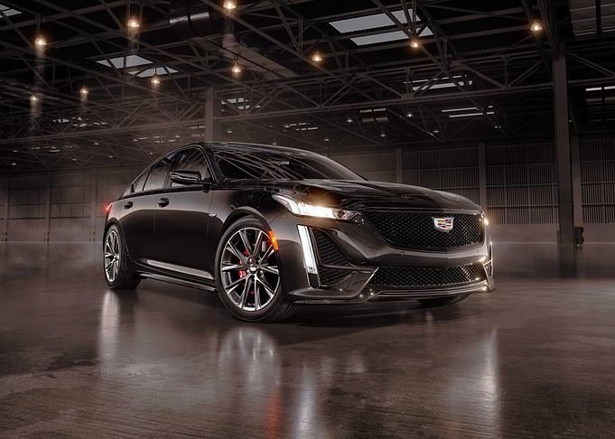 Black Cadillac Sedan