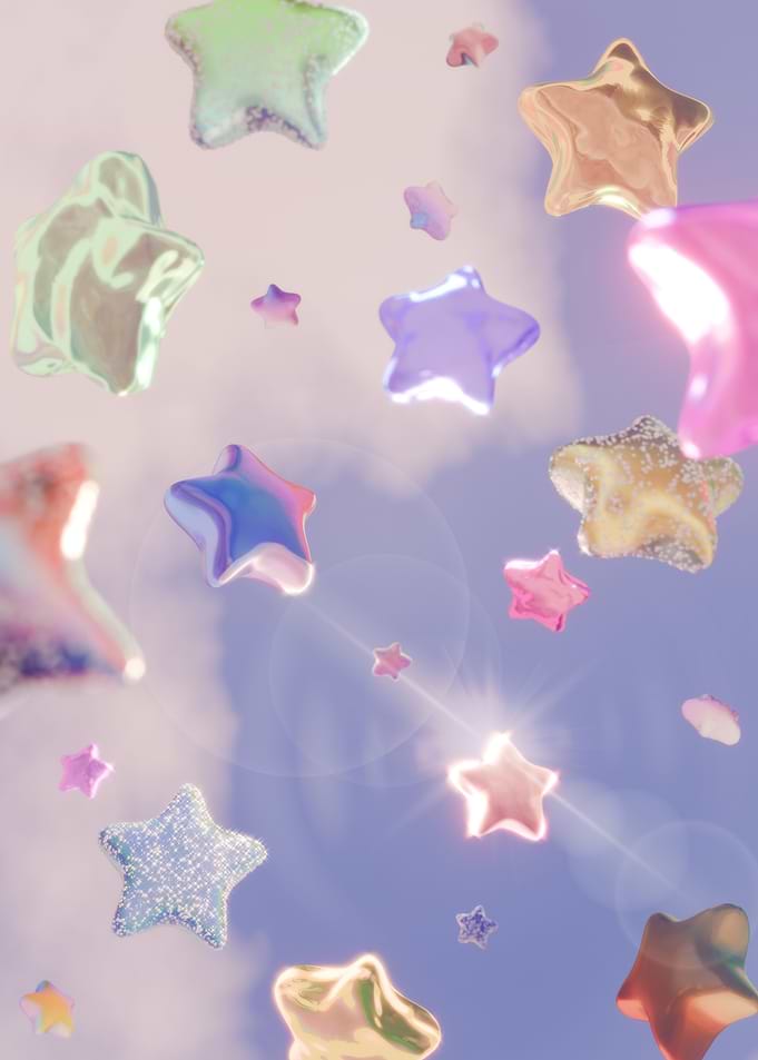 Rainbow Stars candy