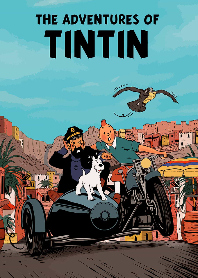 Tintin & Captain Haddock