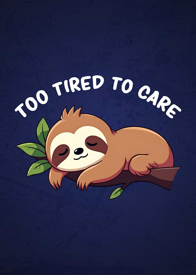 Lazy Sloth Nap Time