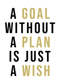 A Goal Without A Plan Is Just A Wish