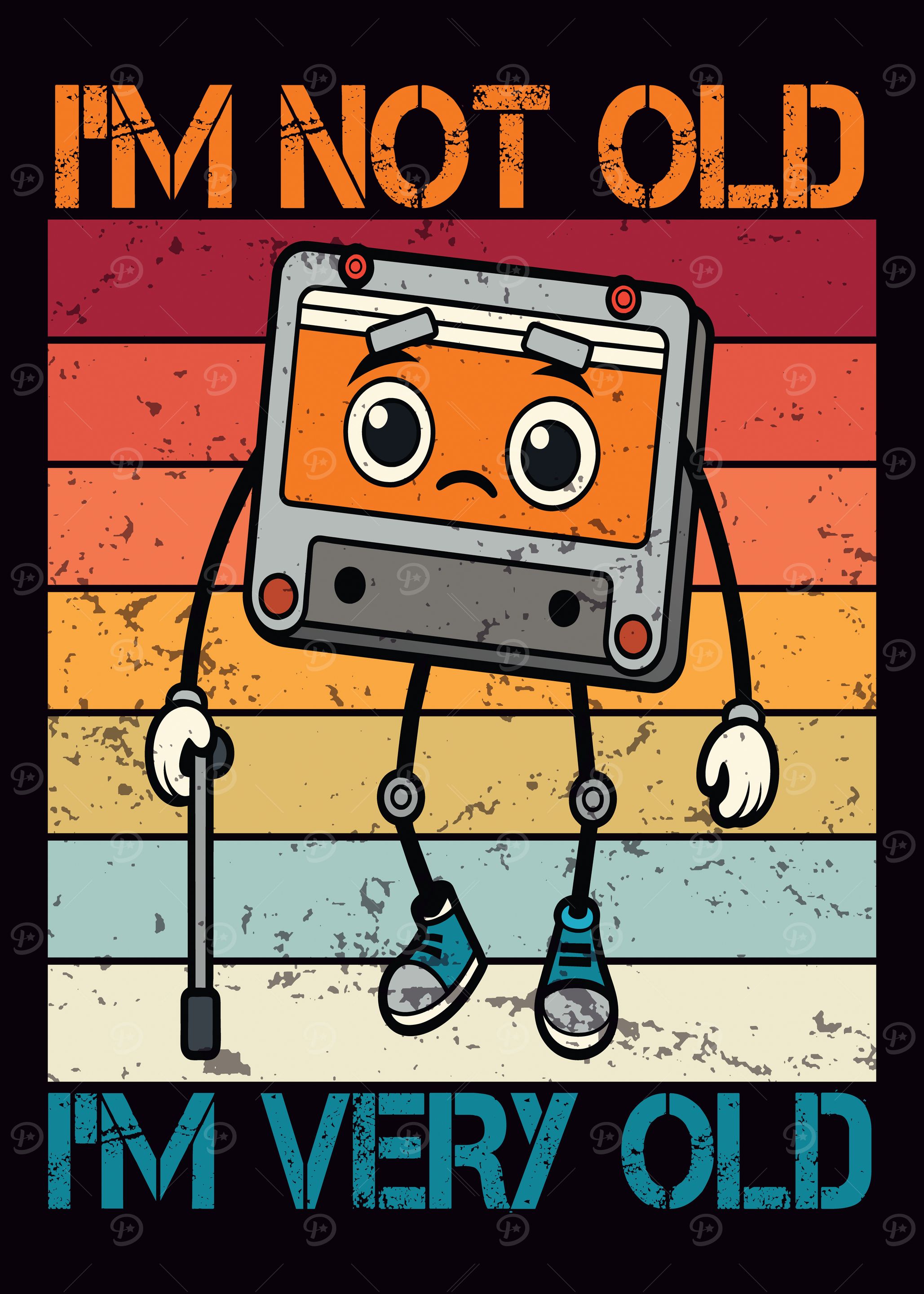 Vintage Cassette Tape Old
