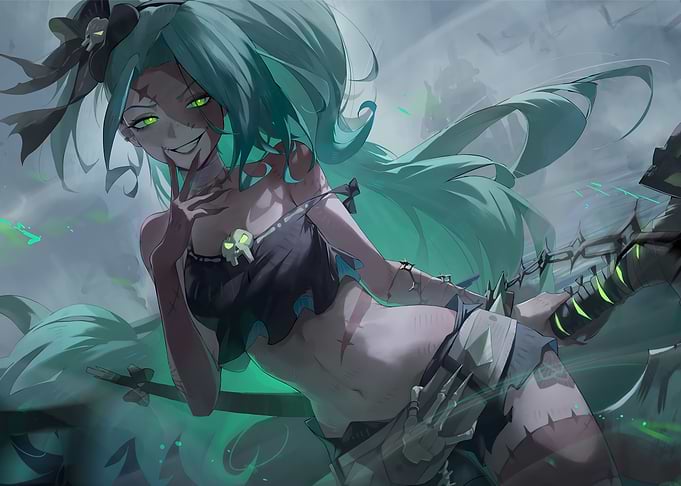 Green-Haired