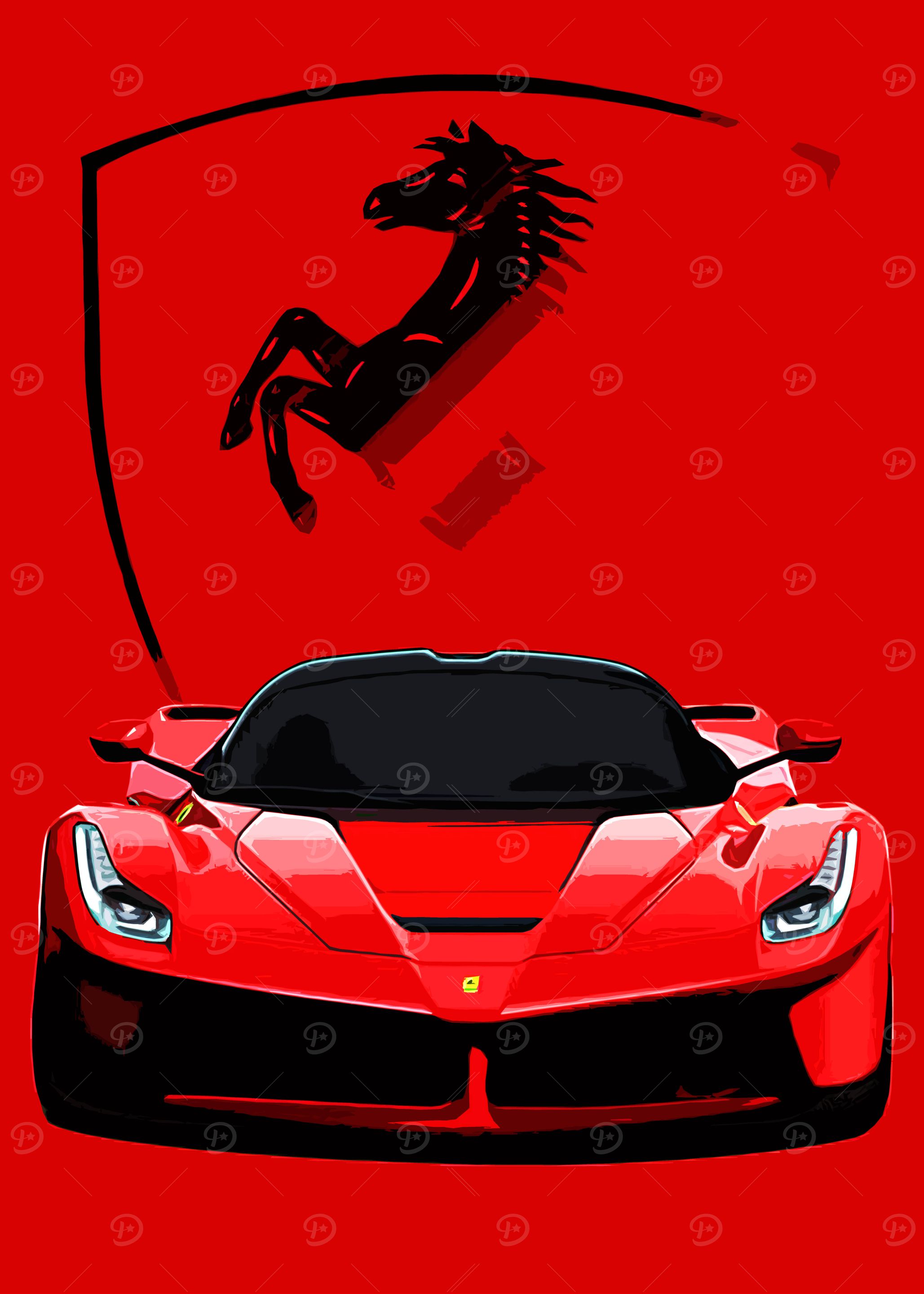 Ferrari LaFerrari Red