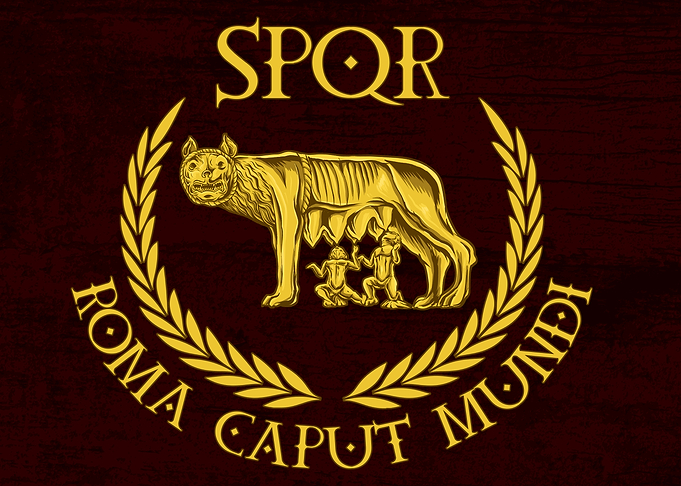 Roman Wolf & Twins - Roma Caput Mundi
