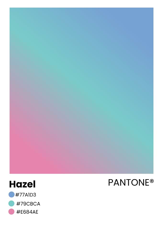 Pantone Hazel Color Swatch