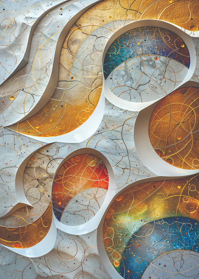 Abstract Circular Art