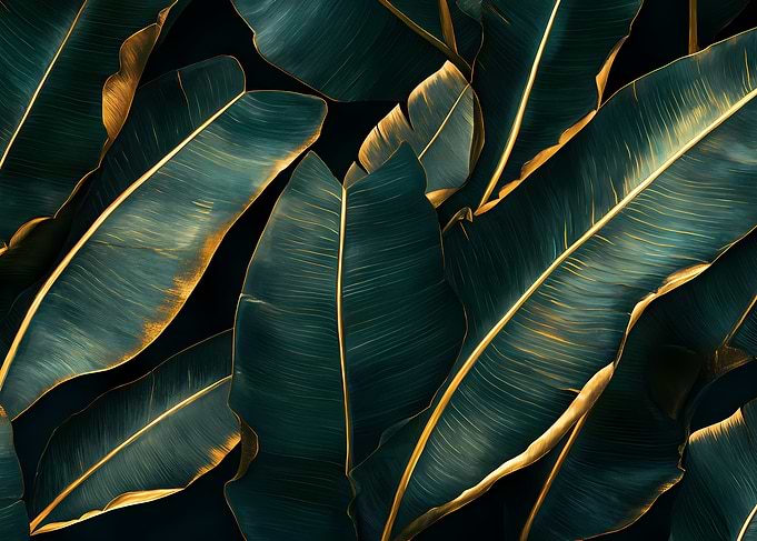 Gold Leaf Pattern