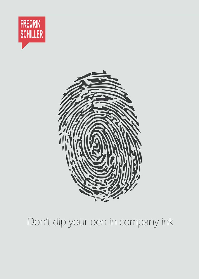 Fingerprint Quote Poster