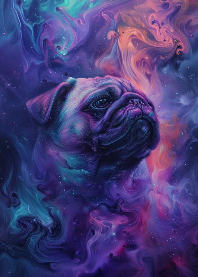 Pug in Space