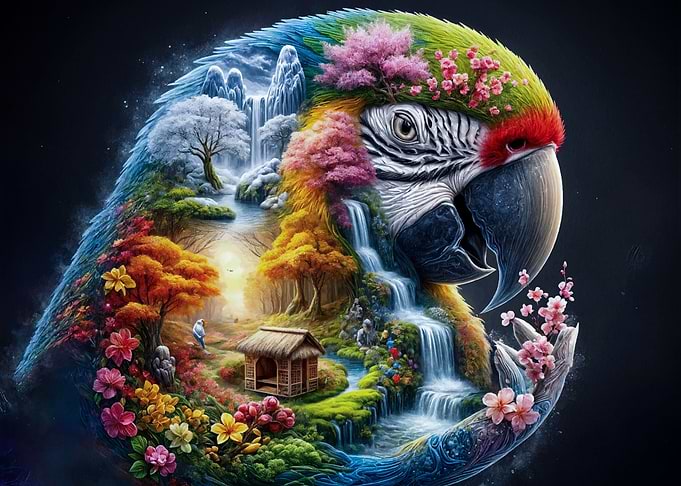 Macaw of Seasons