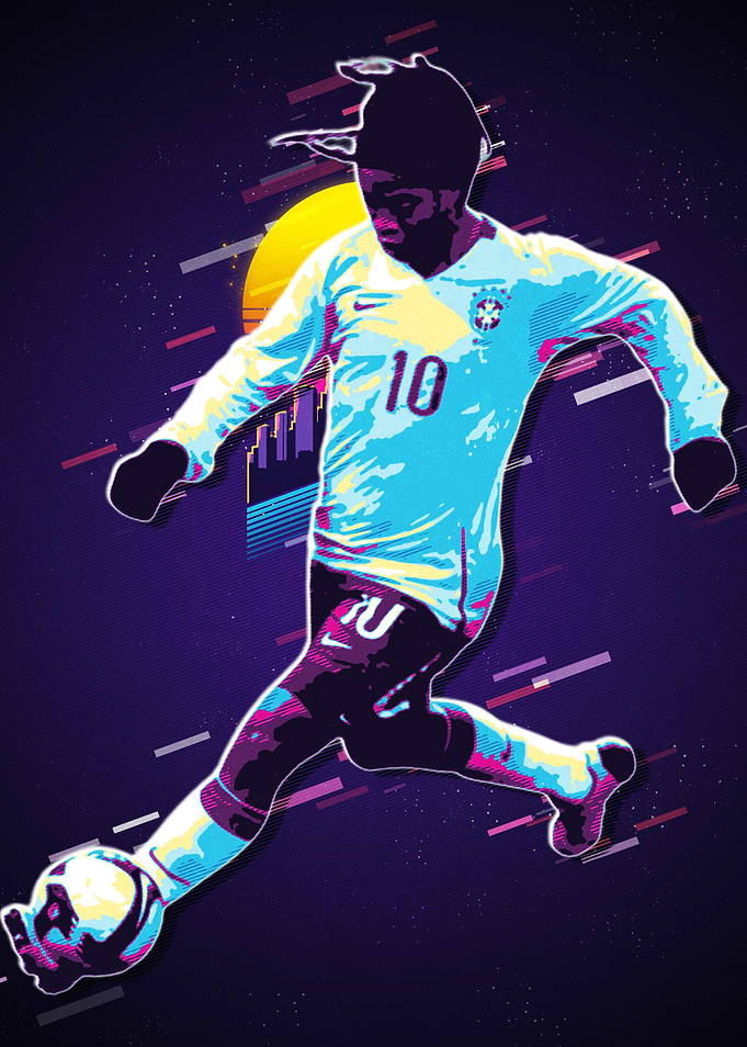 Ronaldinho Retro Style