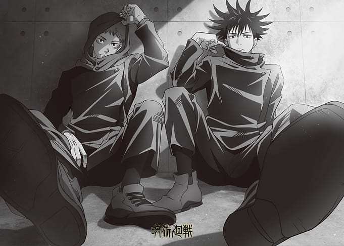 JJK S01 Yuji & Megumi Key Art