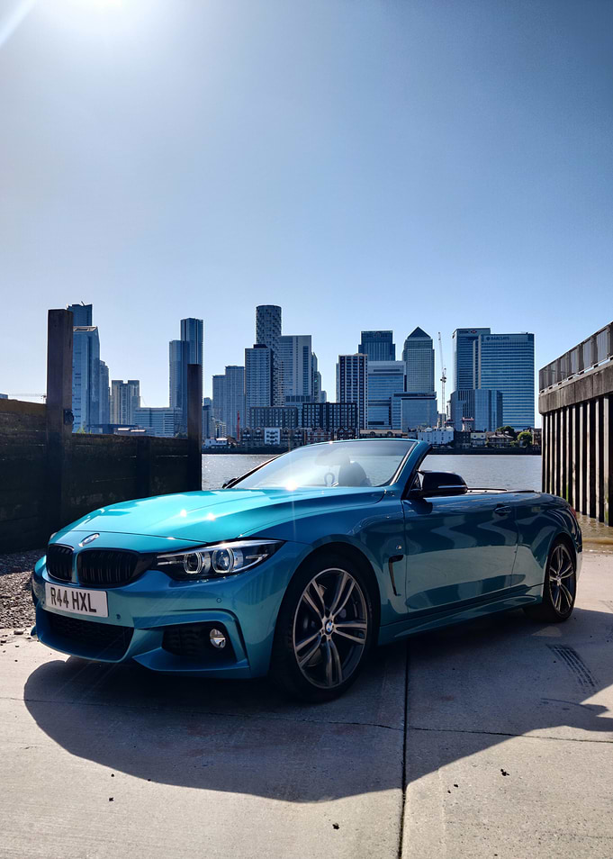 BMW F33 in Canary Wharf