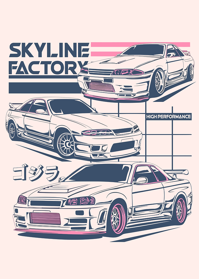 Skyline Factory Print