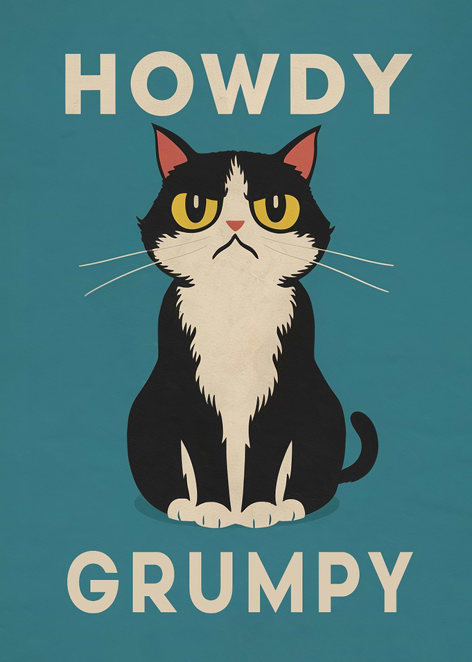 Howdy Grumpy Cat
