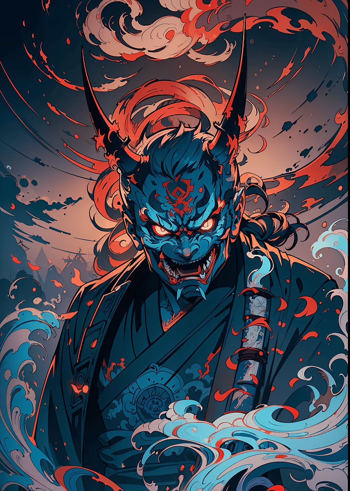 Demon Warrior Art