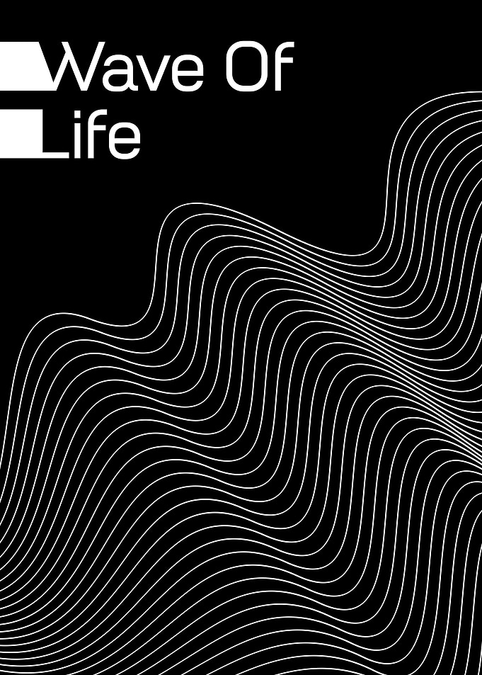 Wave Of Life Abstract Art
