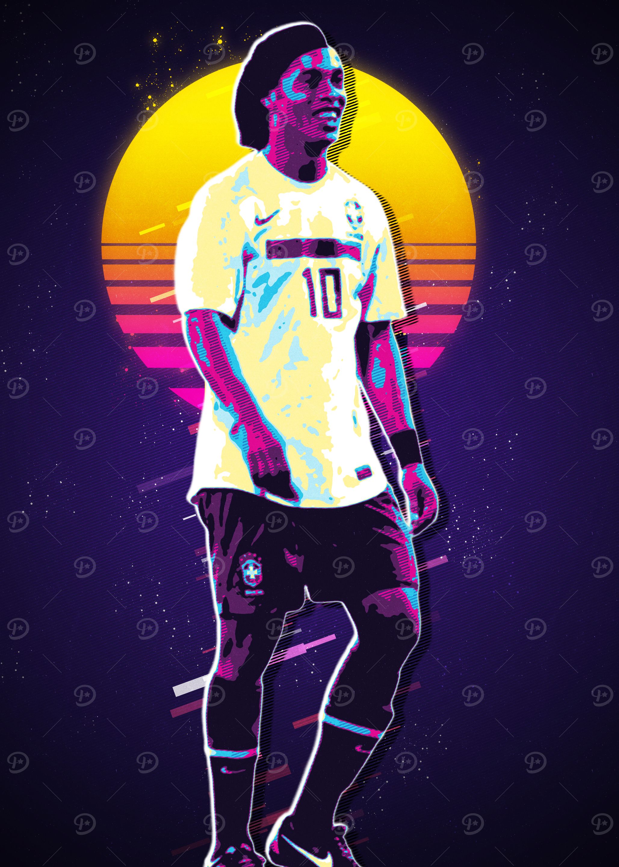 Ronaldinho Soccer Art