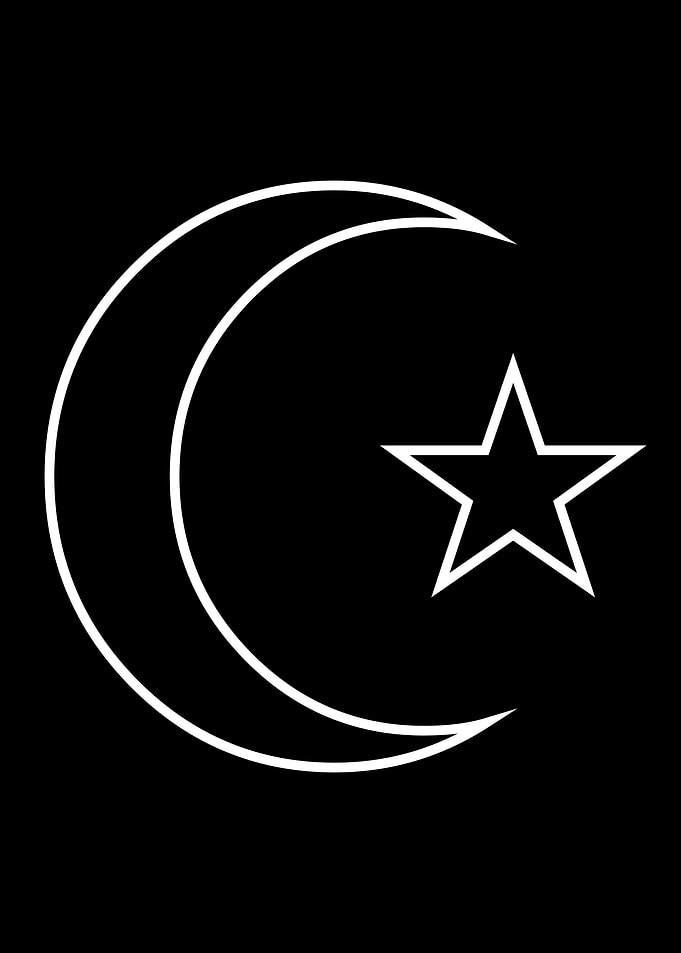 Crescent Moon and Star