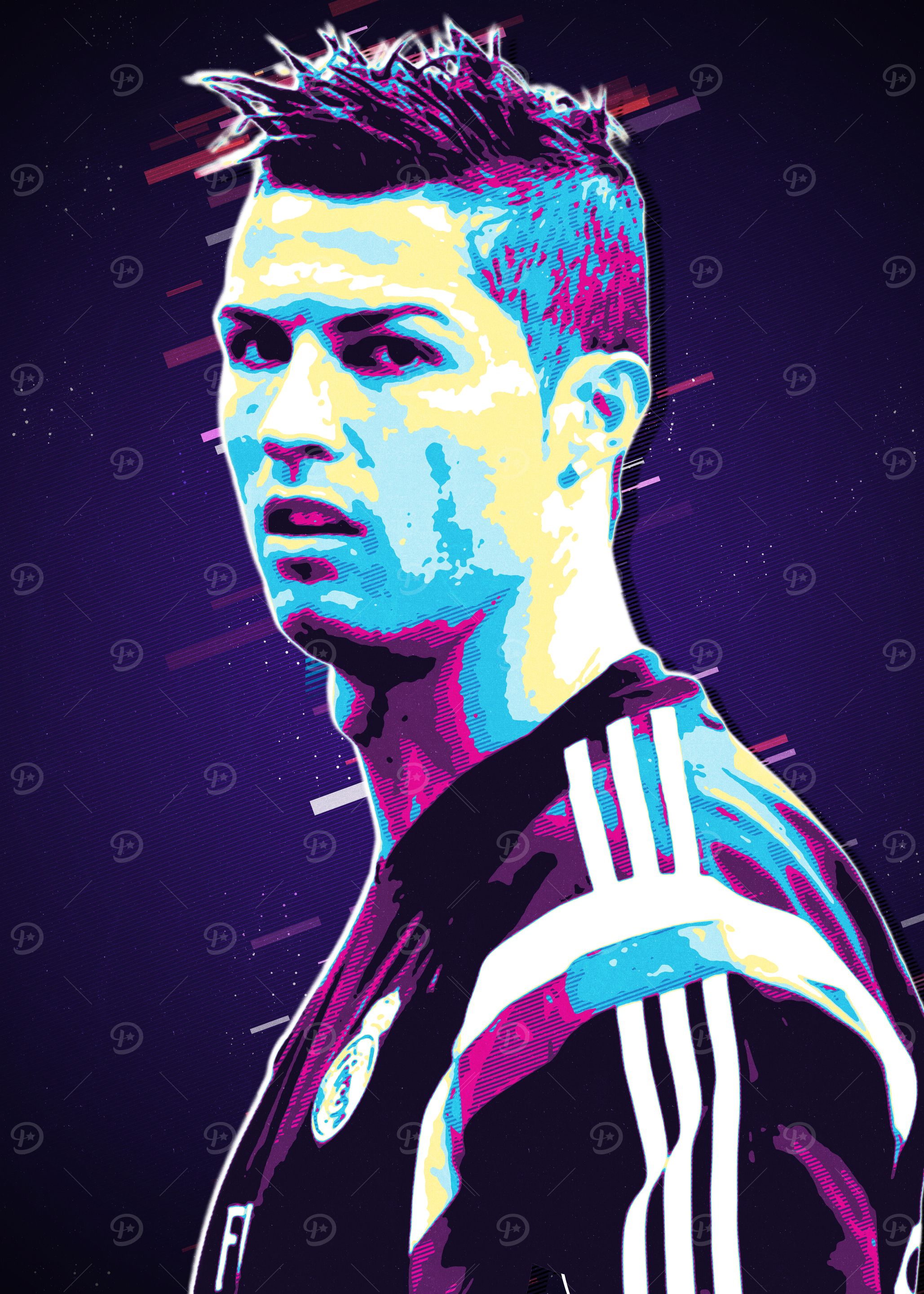 Cristiano Ronaldo Pop Art