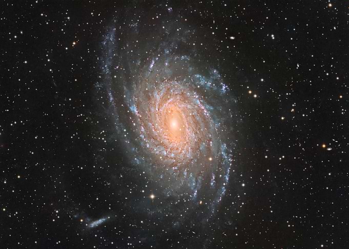 NGC 6744 - Spiral Galaxy in Space