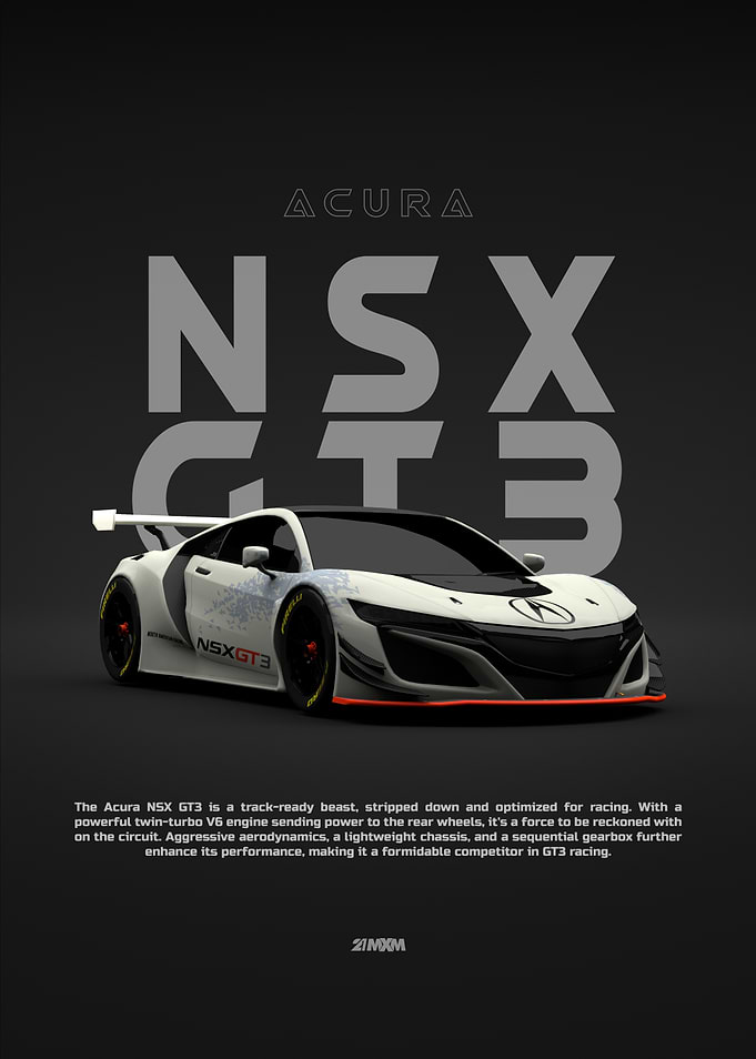 Acura NSX GT3 2019 - Front