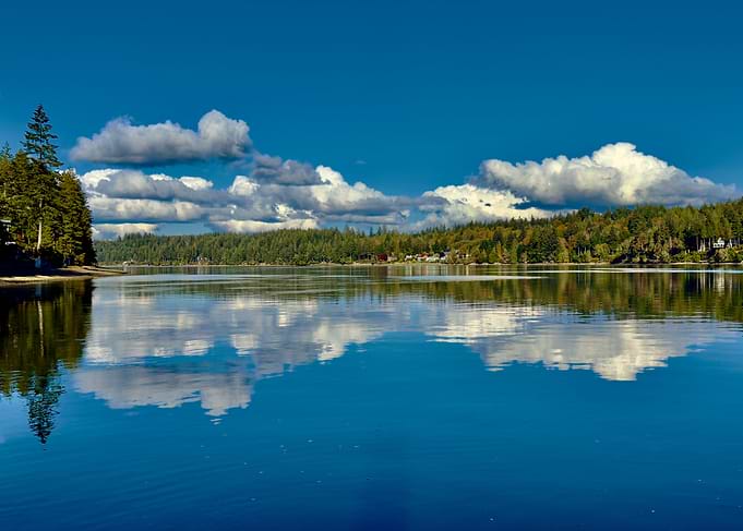 Peaceful Lake Reflections