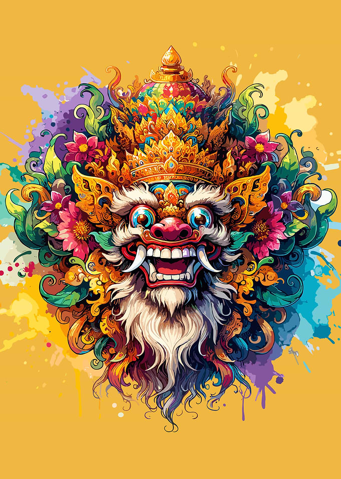 Balinese Barong Mask