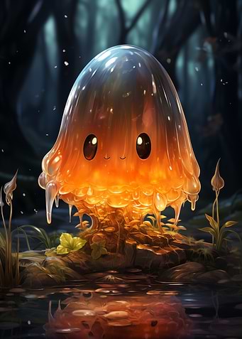 Glowing Slime Mushroom