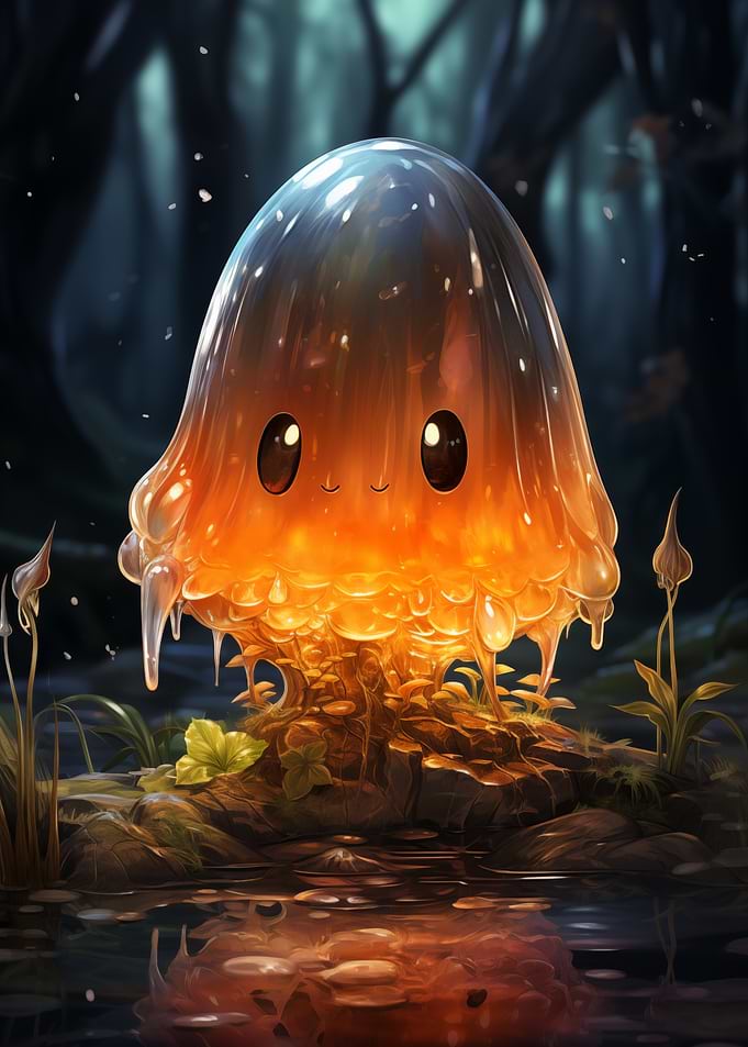 Glowing Slime Mushroom
