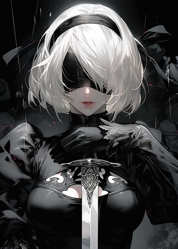 2B Anime