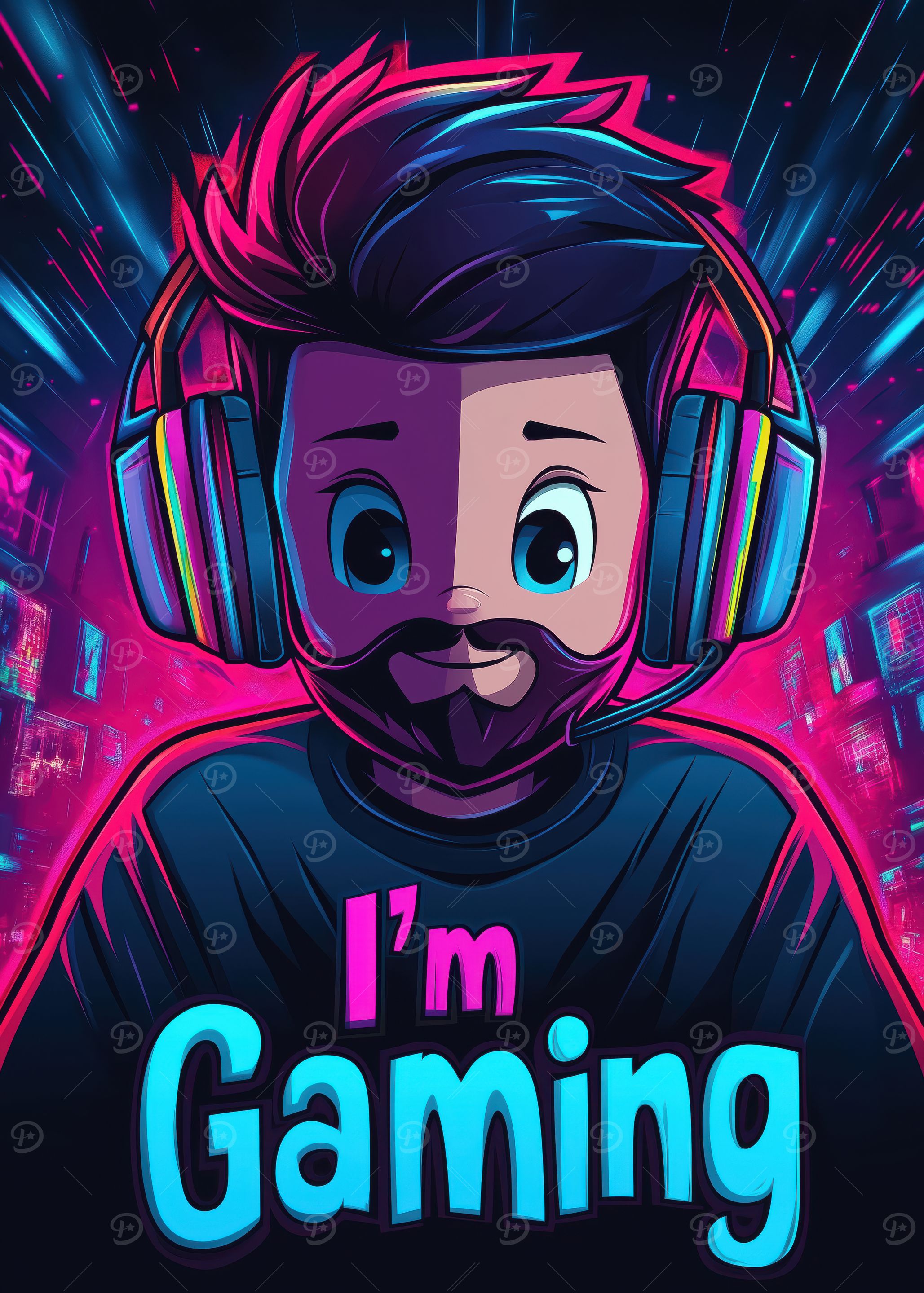Im Gaming Gamer Avatar