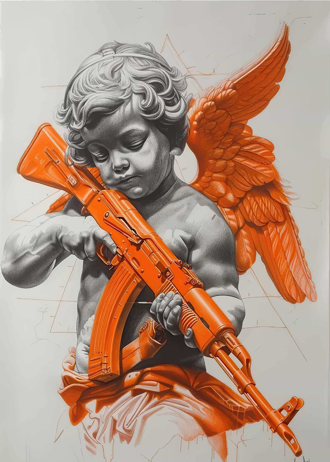 Angel with AK-47